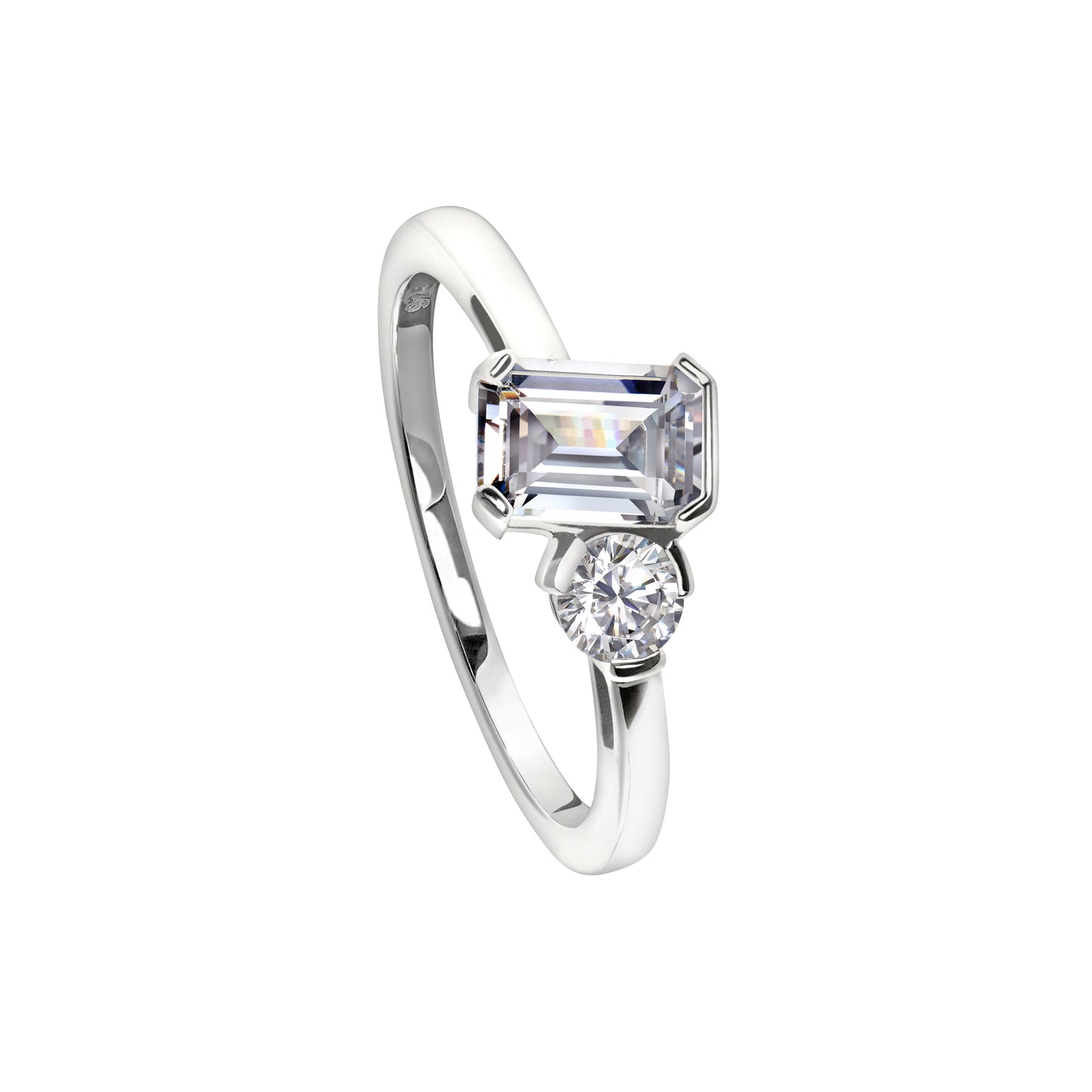 April Emerald Cut Birthstone Ring (BL2441R4)