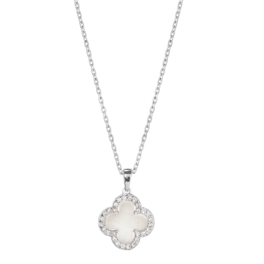 Mother of Pearl Clover Pendant   (BL2465N-MOP)
