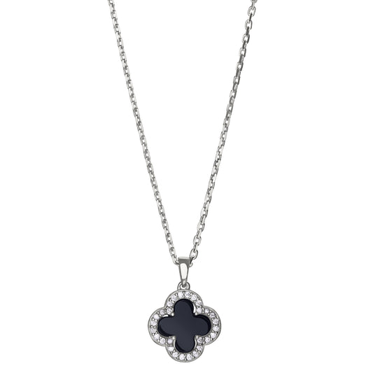 Black Onyx Clover Pendant   (BL2465N-ONYX)