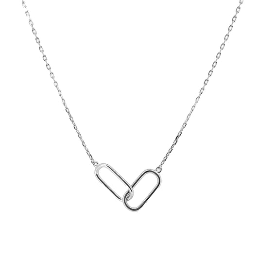 Interlocking Links Necklace   (BL3002N)