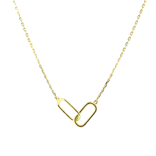 Interlocking Links Necklace   (BL3002NG)