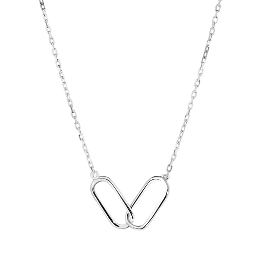 Interlocking Links Necklace   (BL3002N)