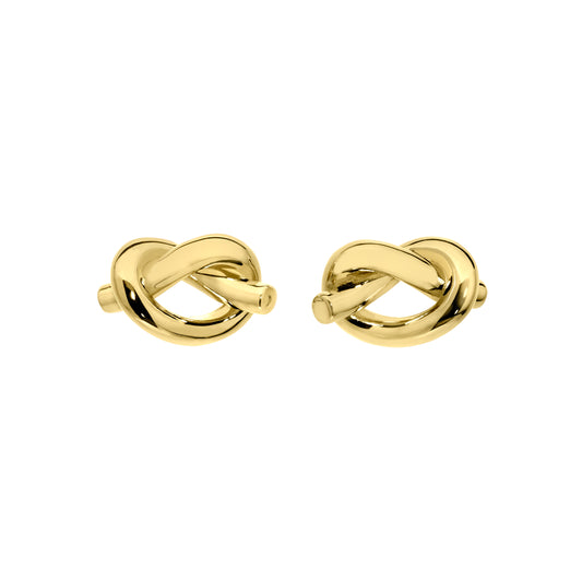 Knot Stud Earrings   (BL3007EG)