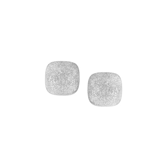 Textured Square Stud Earrings   (BL3011E)