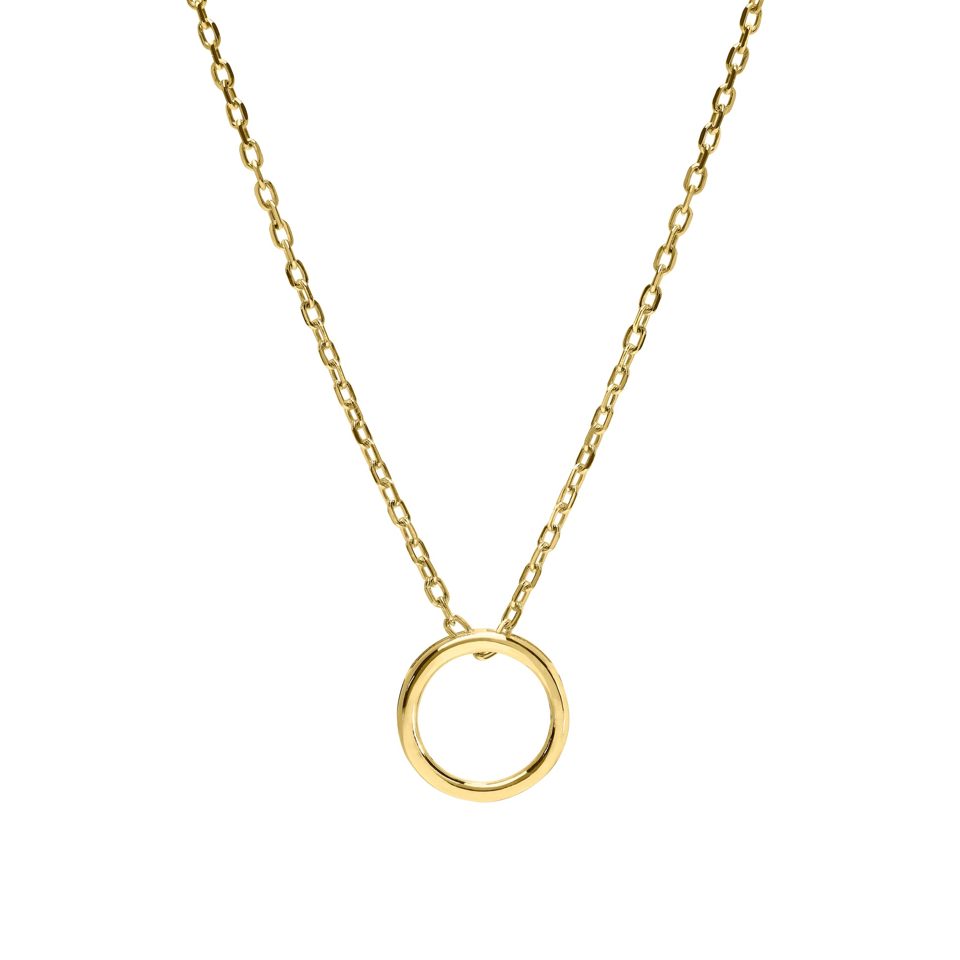 Small Open Circle Pendant