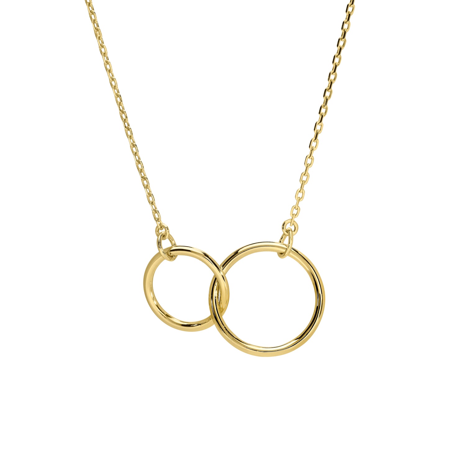 Interlocking Circles Necklace