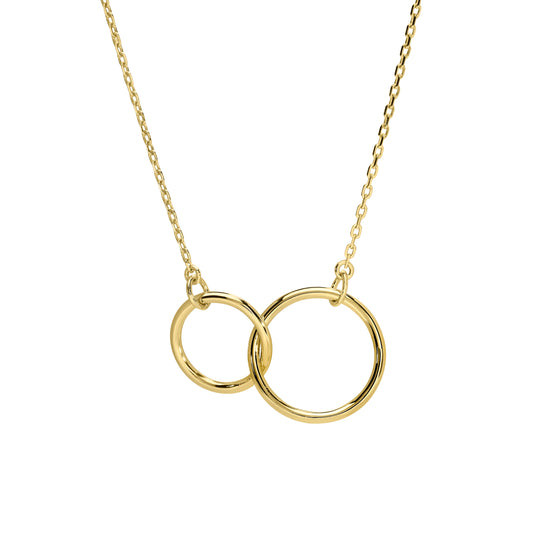 Interlocking Circles Necklace