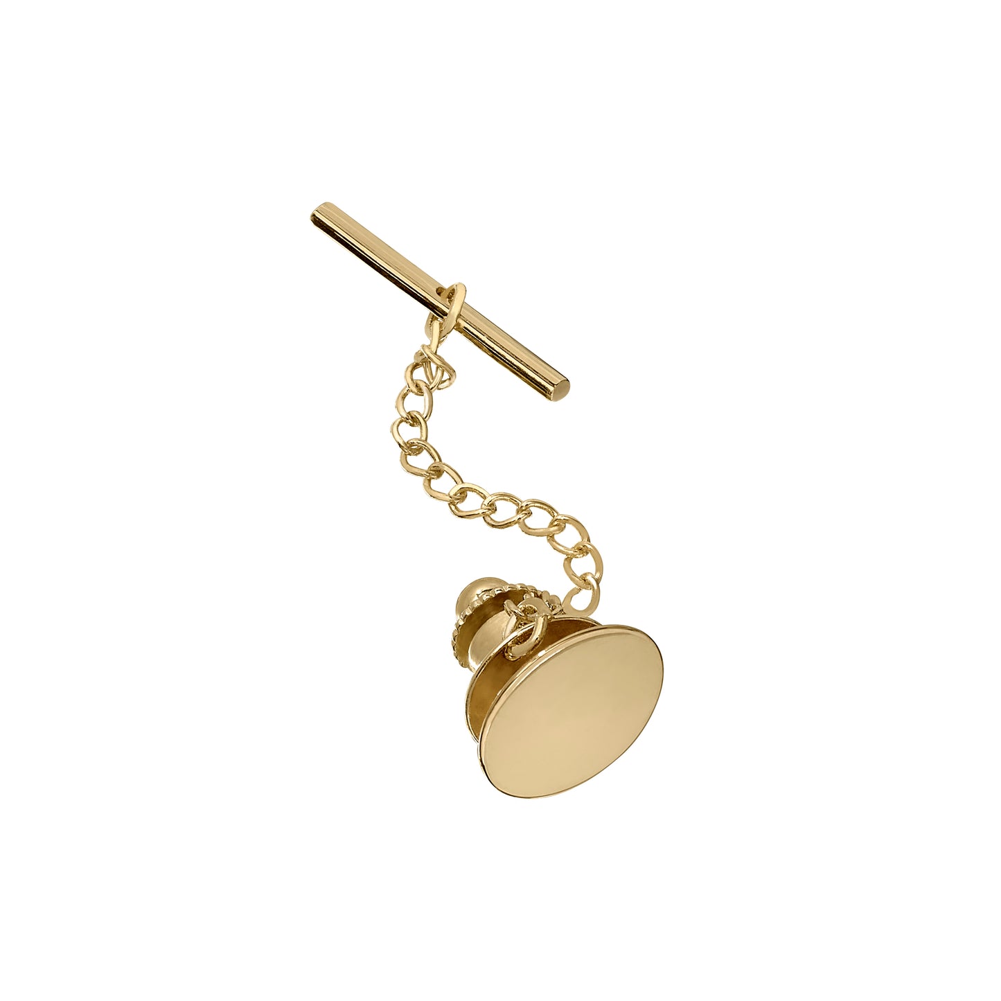 Round Polished Tie Tack   (KTT-993)