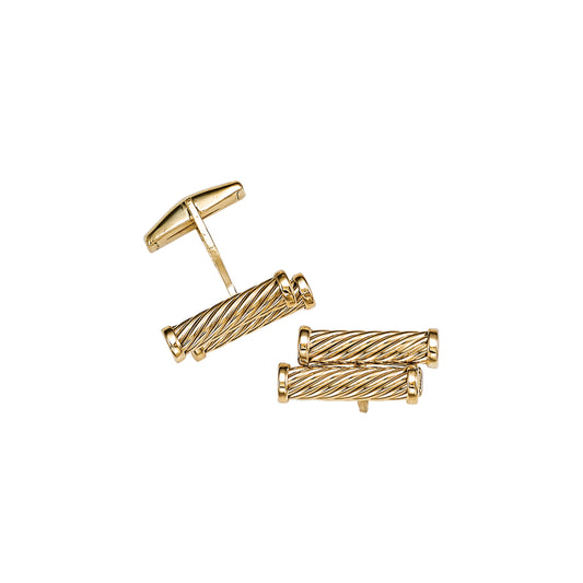 Double Twist Cable Cufflinks