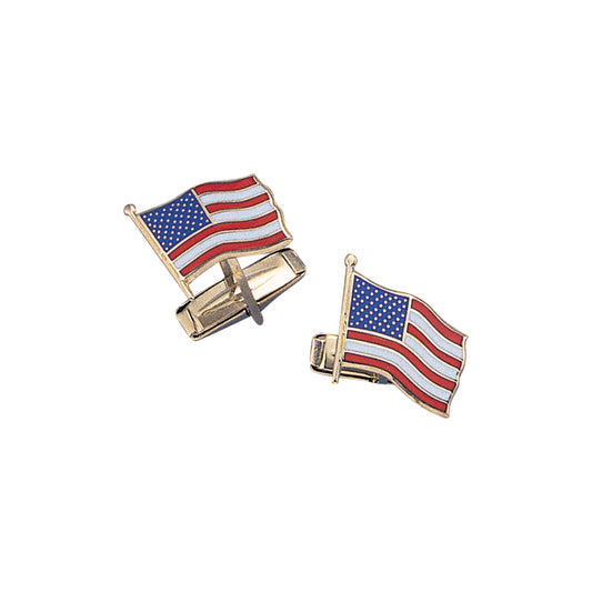 American Flag Cufflinks