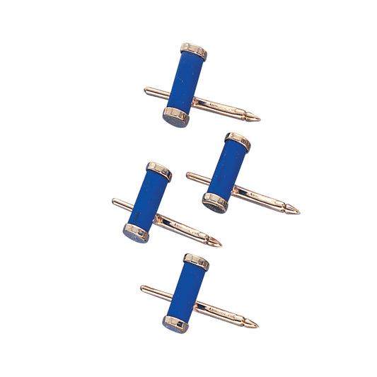 Lapis Cylinder Stud Set