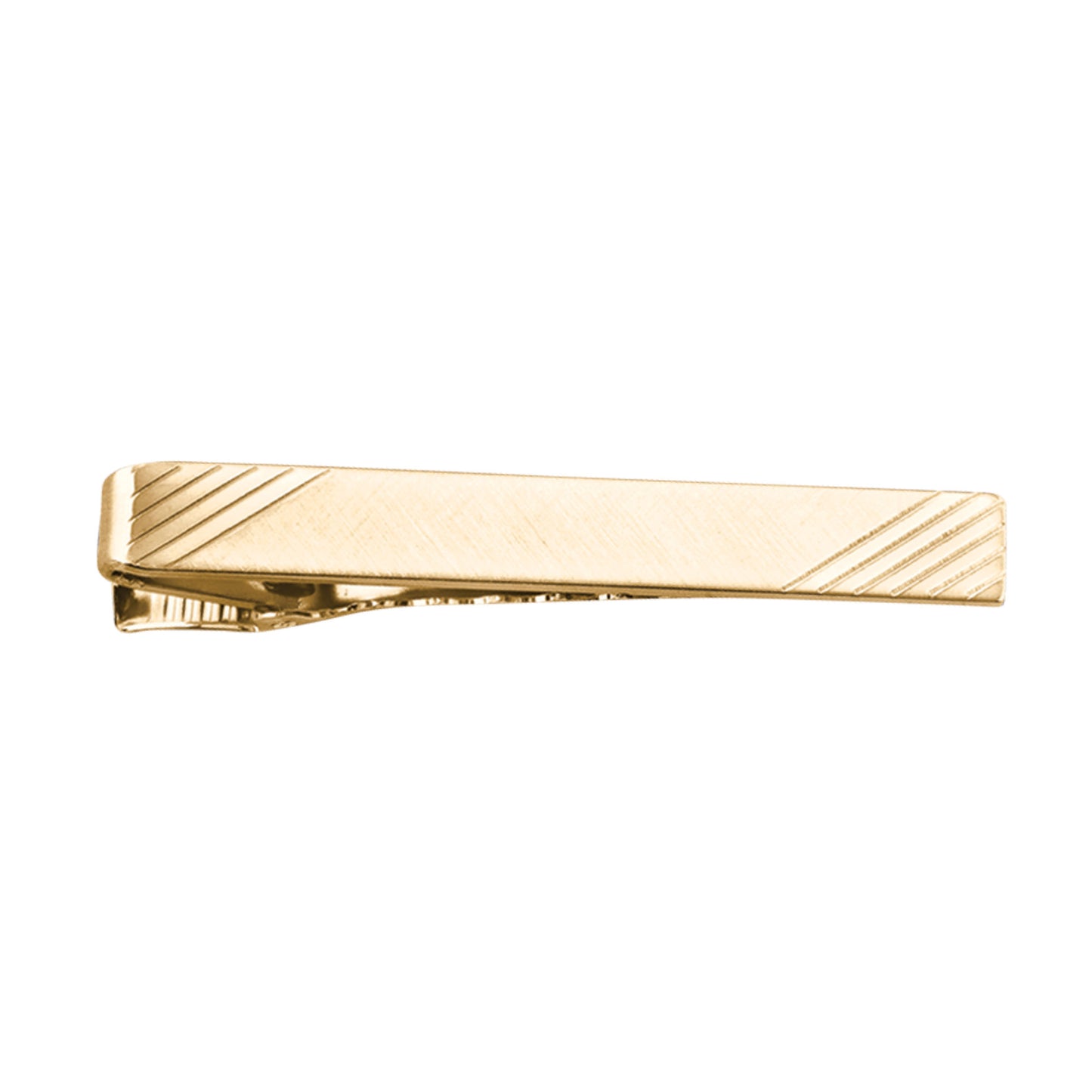 Tie Bar with Diagonal Line Corners