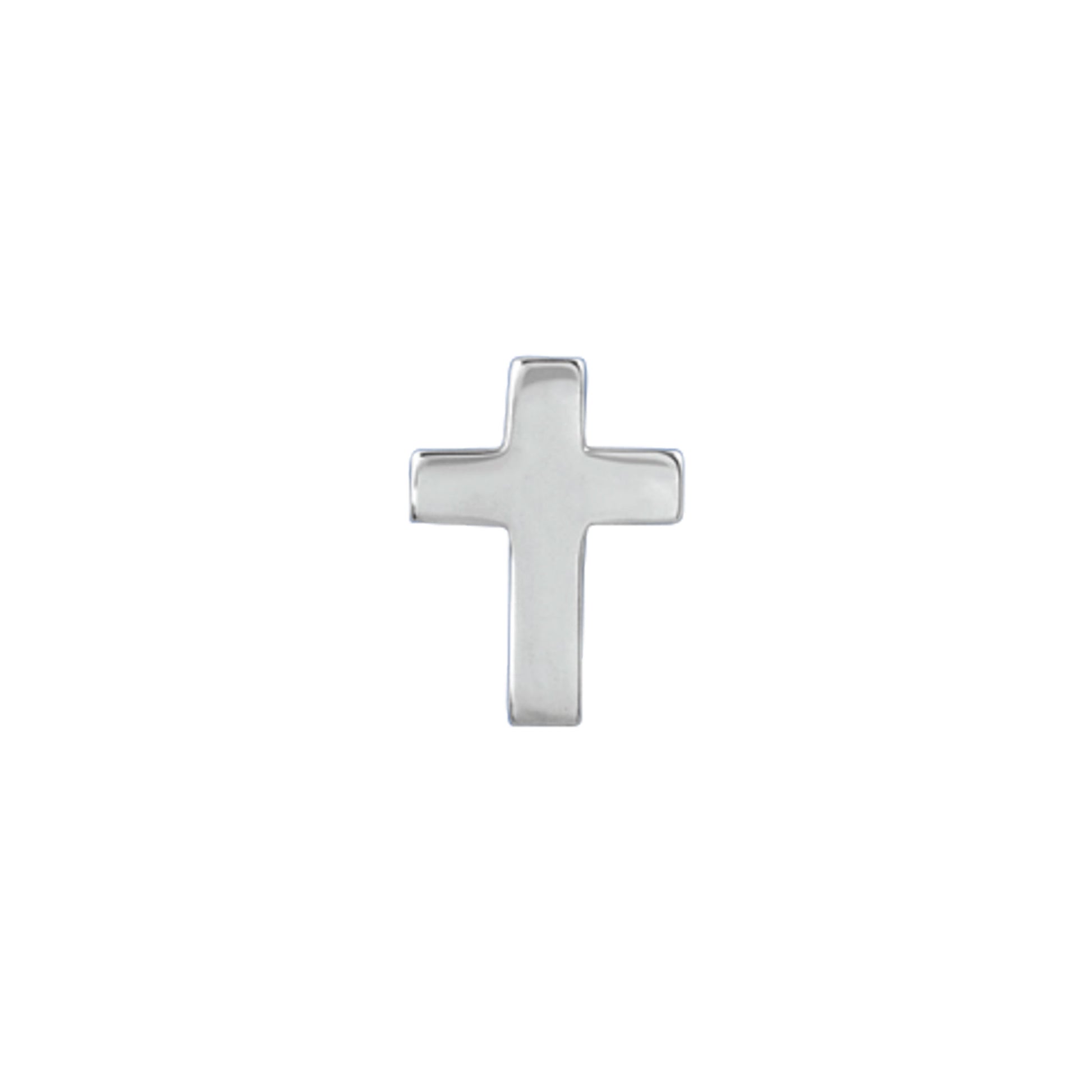 Polished Cross Tie Tack (LSTT-1739)