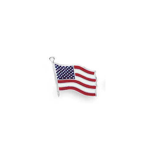 American Flag Tie Tack