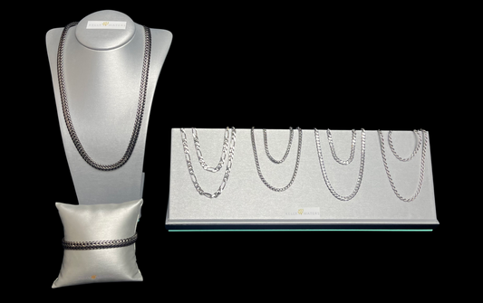 Men's Sterling Chain Package