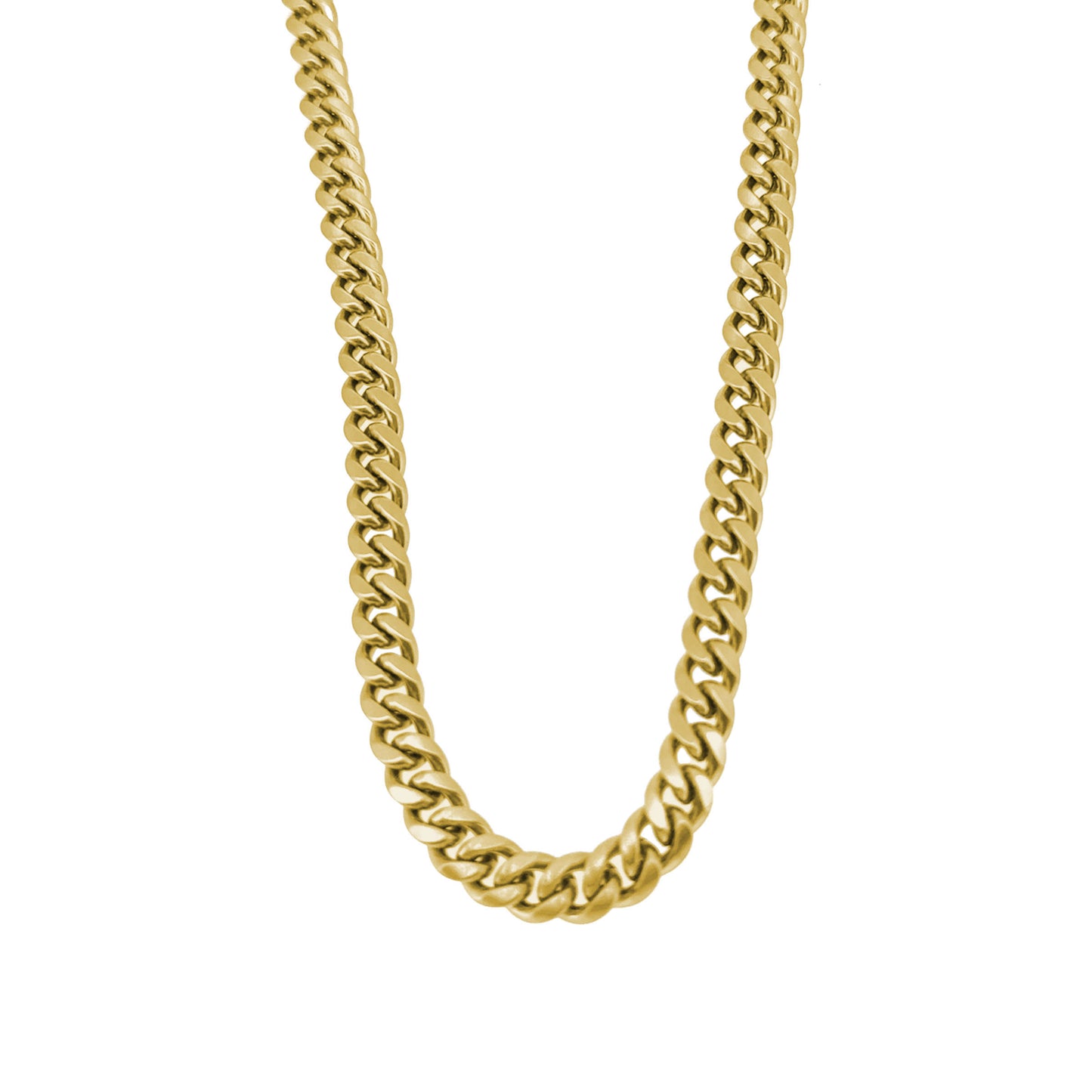 8mm Curb Link Bracelet   (TBR-170-G-8.5)