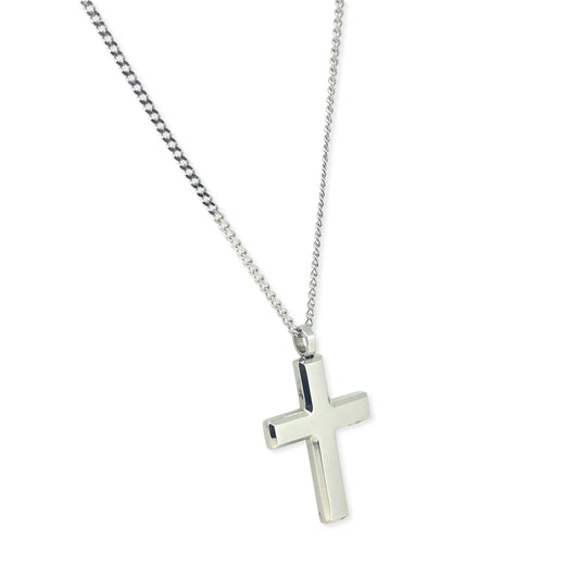 Wide Polished Cross   (TCR-113)